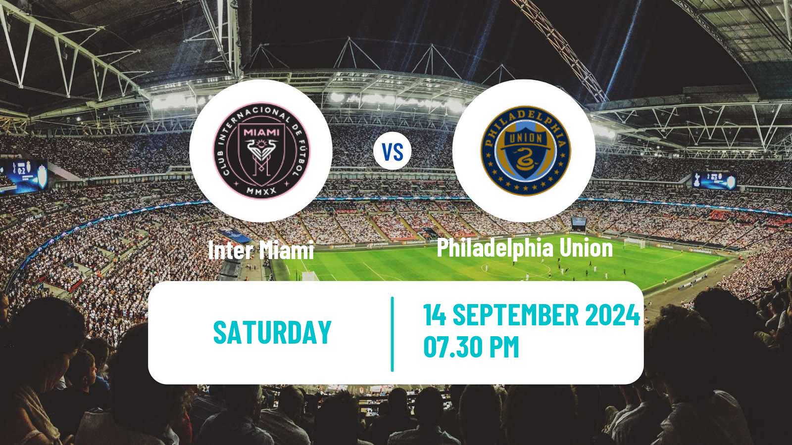 Soccer MLS Inter Miami - Philadelphia Union