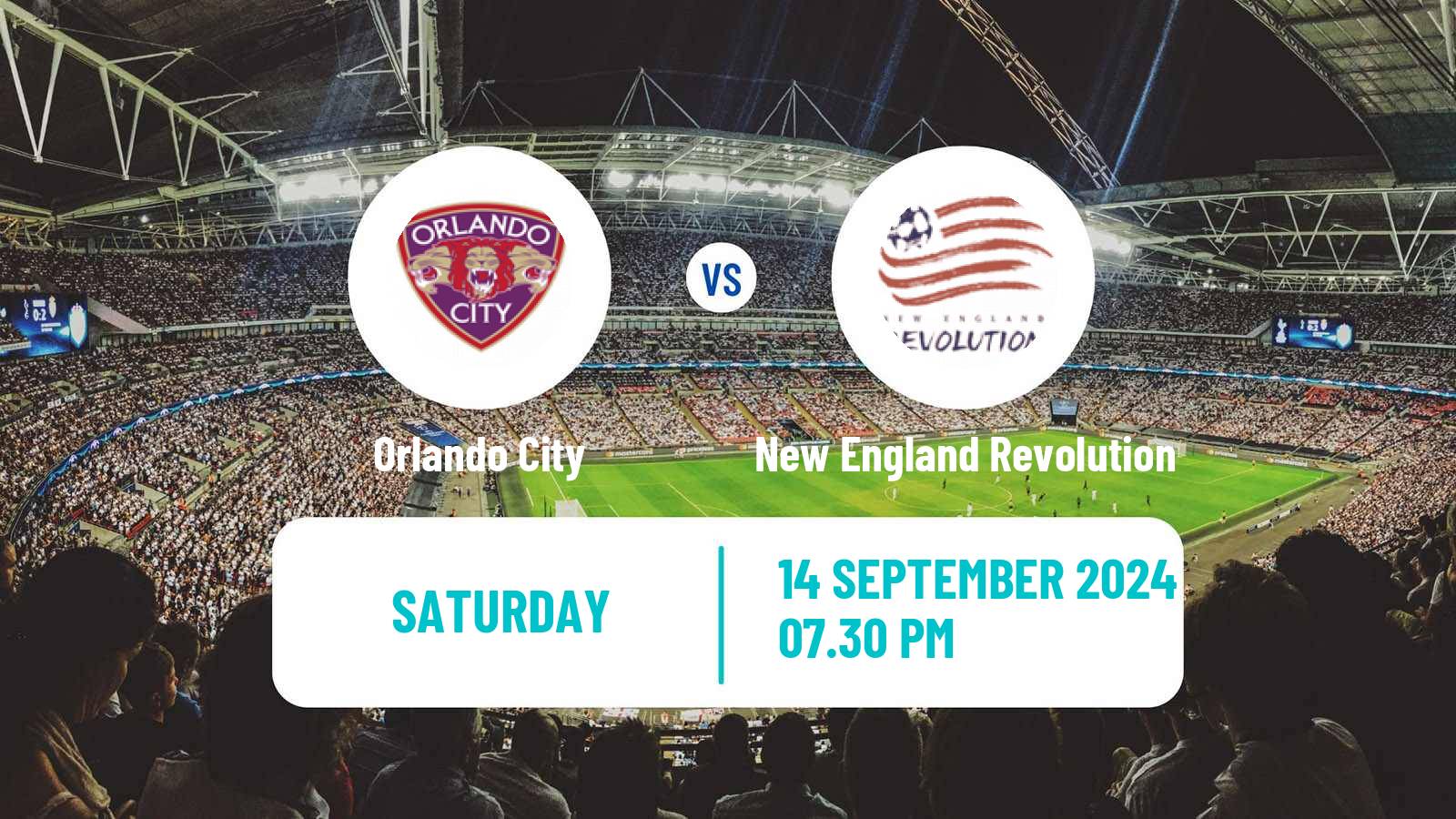 Soccer MLS Orlando City - New England Revolution