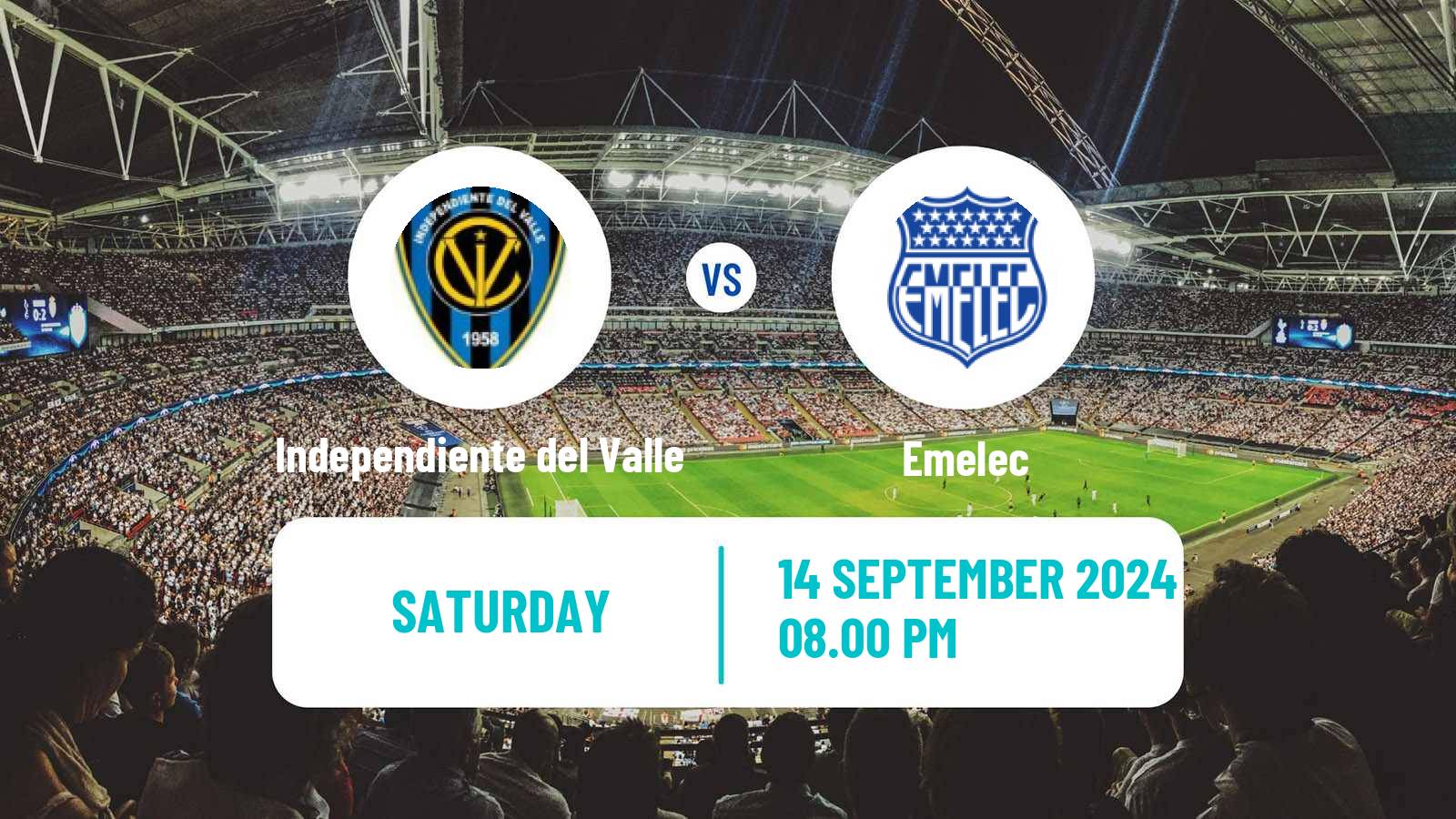 Soccer Ecuadorian Liga Pro Independiente del Valle - Emelec