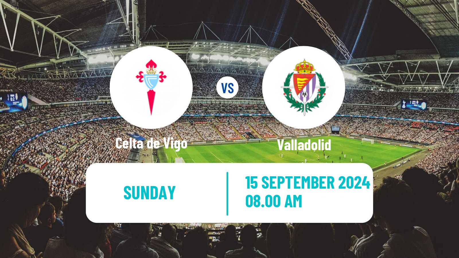 Soccer Spanish LaLiga Celta de Vigo - Valladolid