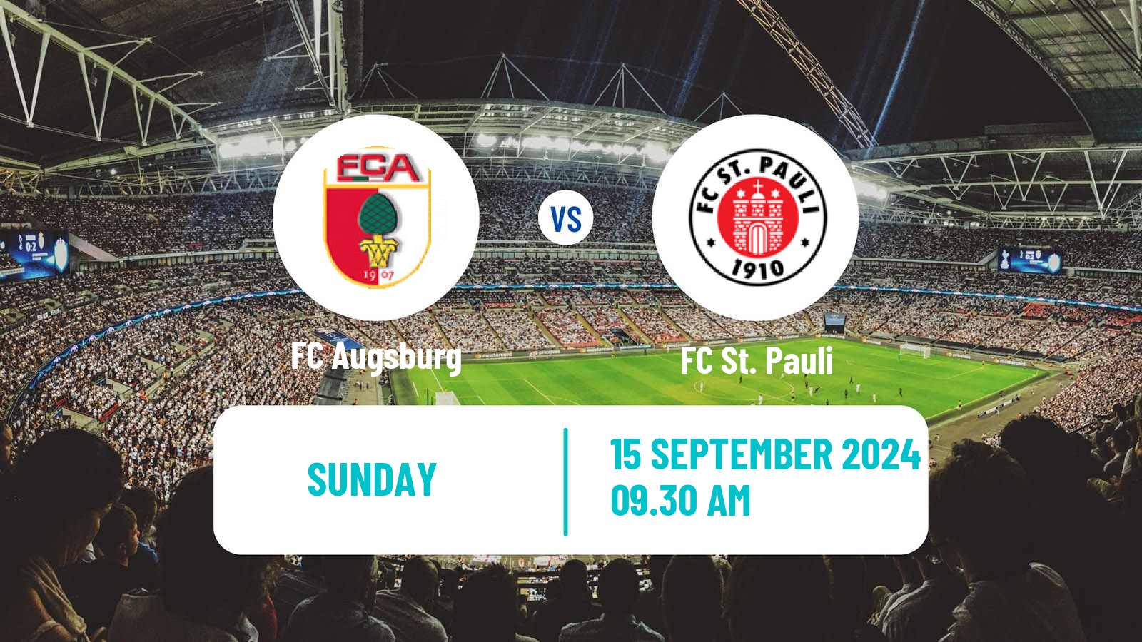 Soccer German Bundesliga Augsburg - St. Pauli