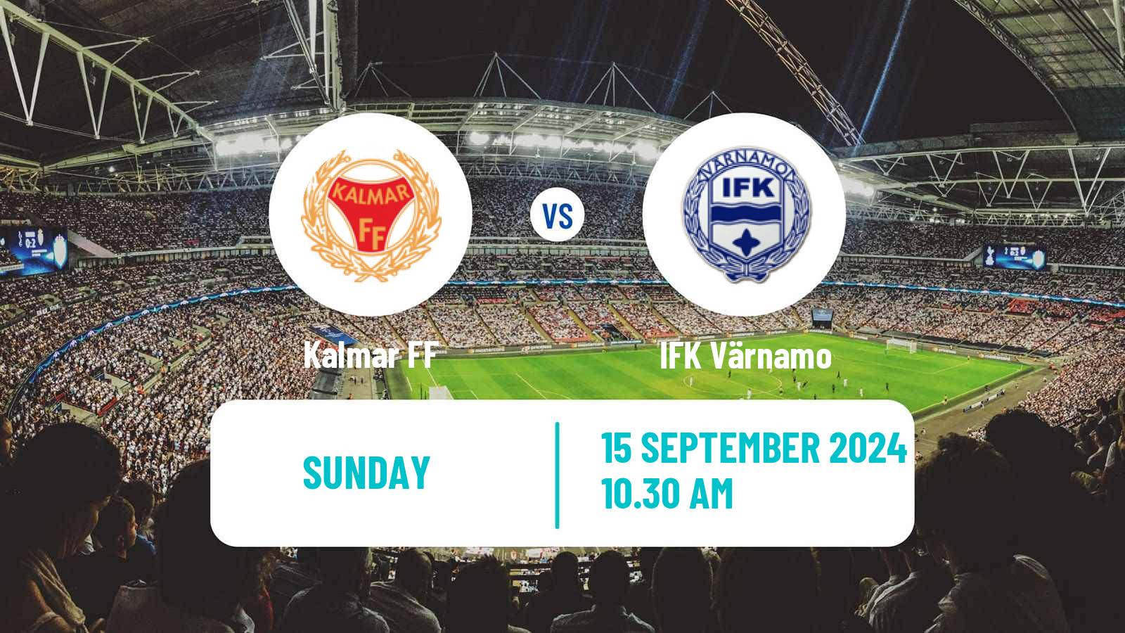 Soccer Swedish Allsvenskan Kalmar - Värnamo