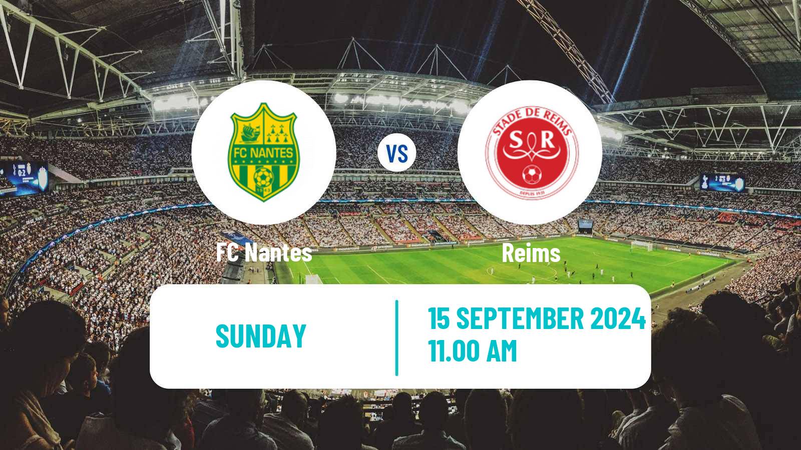 Soccer French Ligue 1 Nantes - Reims