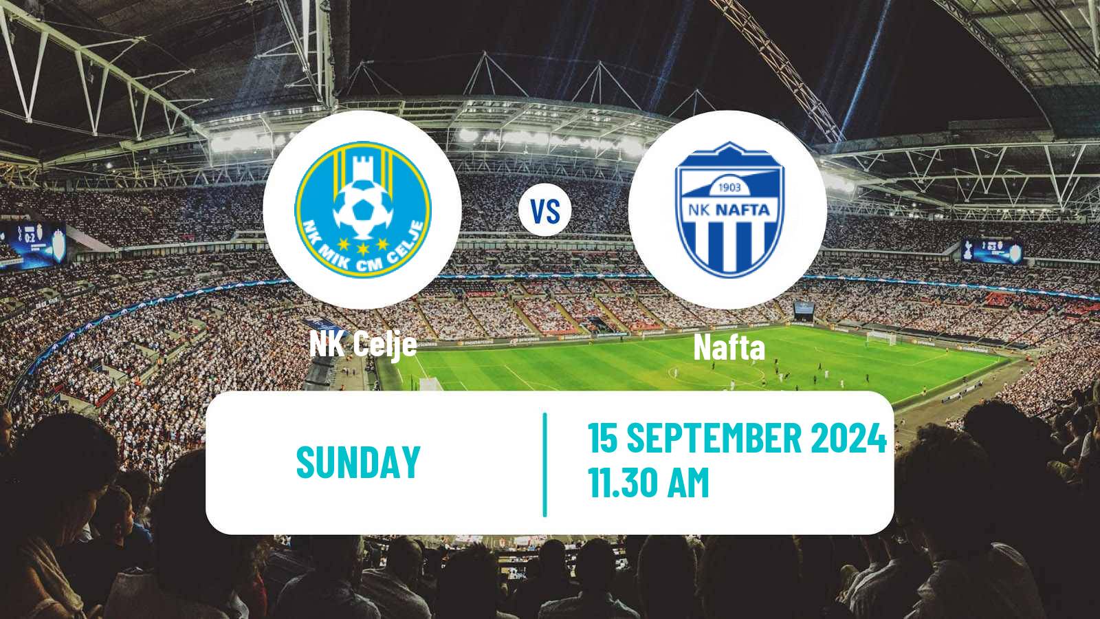 Soccer Slovenian PrvaLiga Celje - Nafta