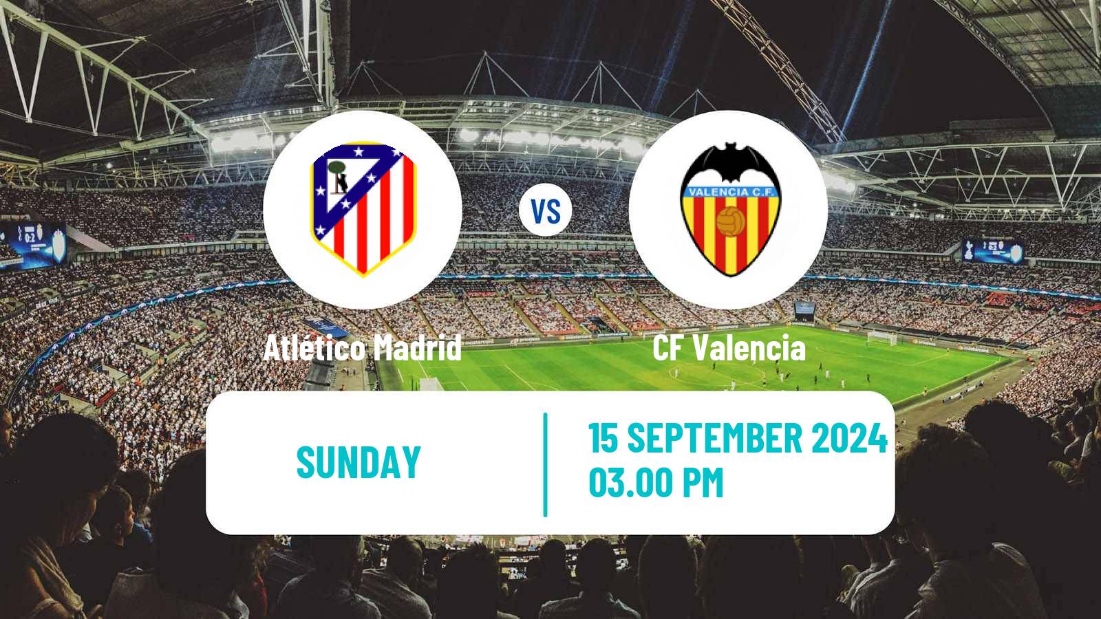 Soccer Spanish LaLiga Atlético Madrid - Valencia