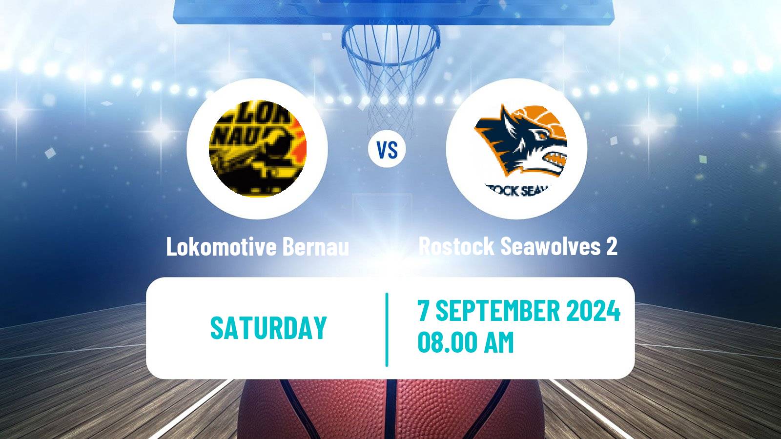 Basketball Club Friendly Basketball Lokomotive Bernau - Rostock Seawolves 2