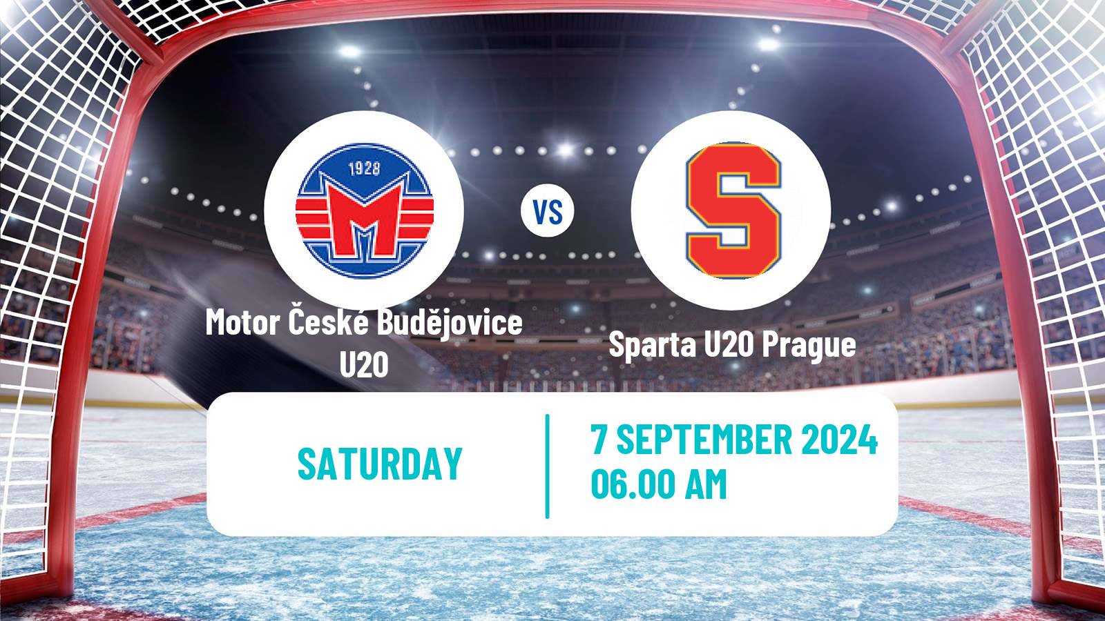 Hockey Czech ELJ Motor České Budějovice U20 - Sparta U20 Prague