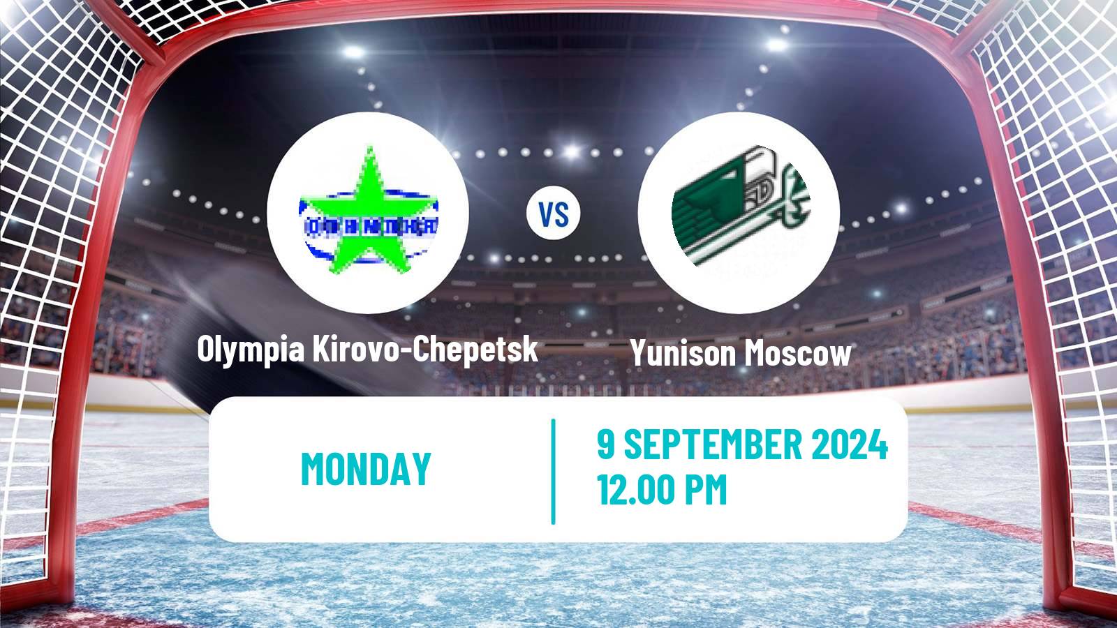 Hockey VHL Olympia Kirovo-Chepetsk - Yunison Moscow