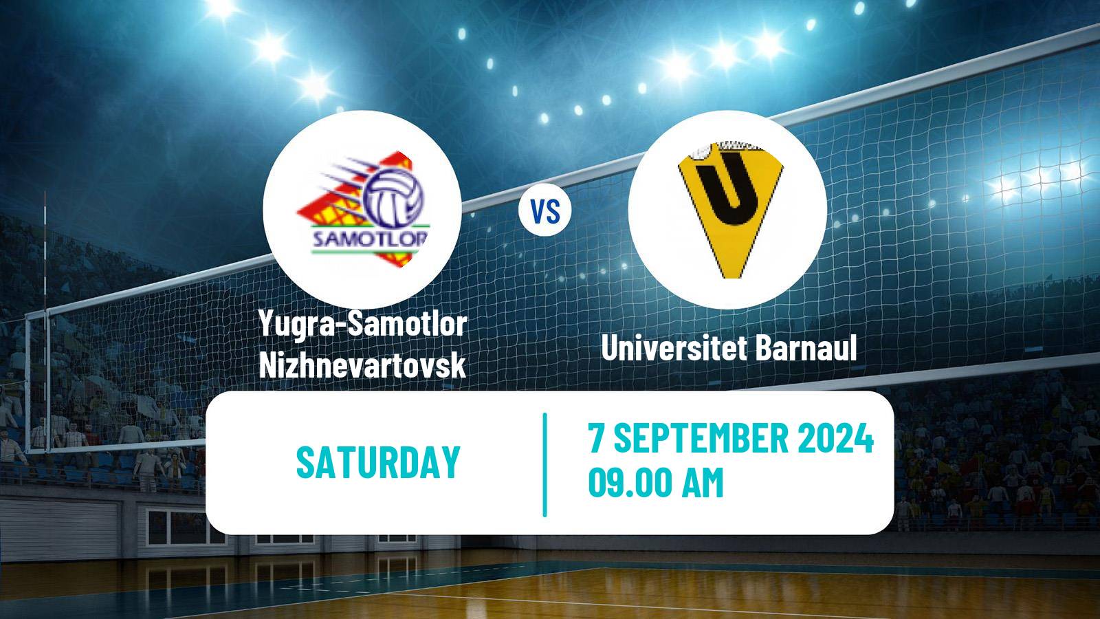 Volleyball Russian Cup Volleyball Yugra-Samotlor Nizhnevartovsk - Universitet Barnaul