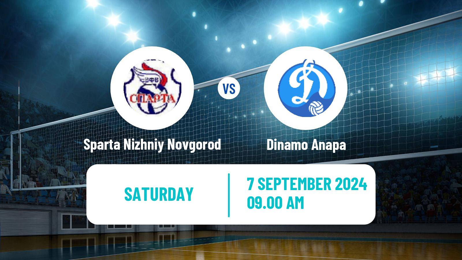 Volleyball Russian Cup Volleyball Women Sparta Nizhniy Novgorod - Dinamo Anapa