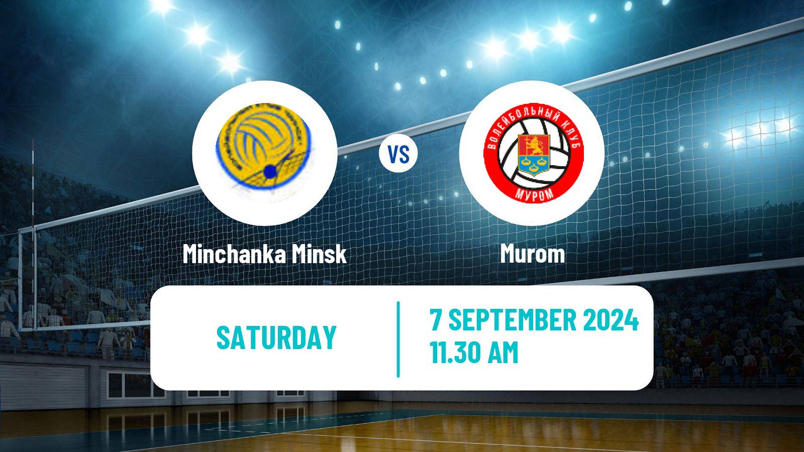 Volleyball Russian Cup Volleyball Women Minchanka Minsk - Murom