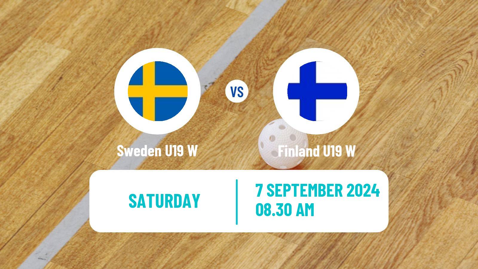 Floorball Friendly International Floorball Women Sweden U19 W - Finland U19 W