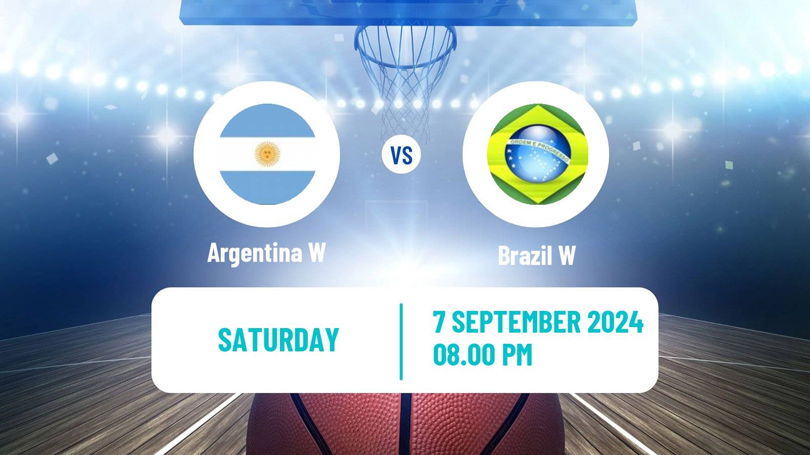 Basketball South American Championship Basketball Women Argentina W - Brazil W