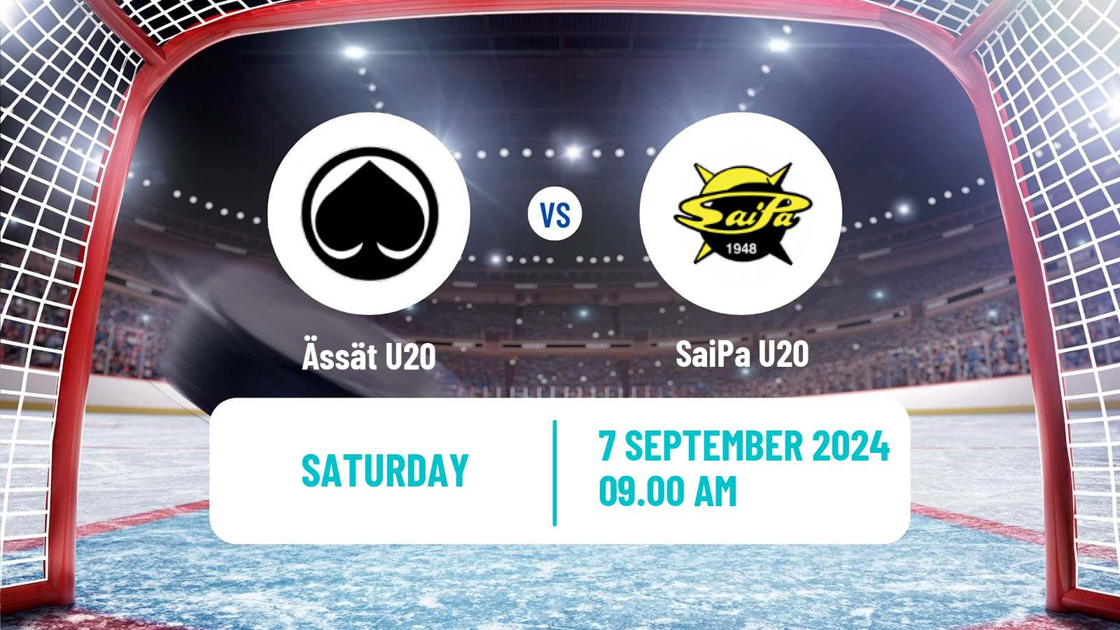 Hockey Finnish SM-sarja U20 Ässät U20 - SaiPa U20