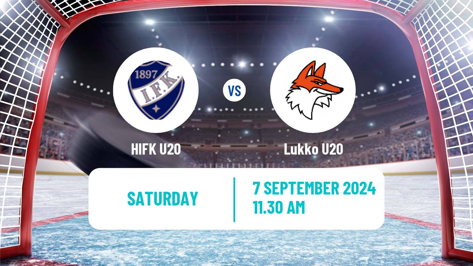 Hockey Finnish SM-sarja U20 HIFK U20 - Lukko U20