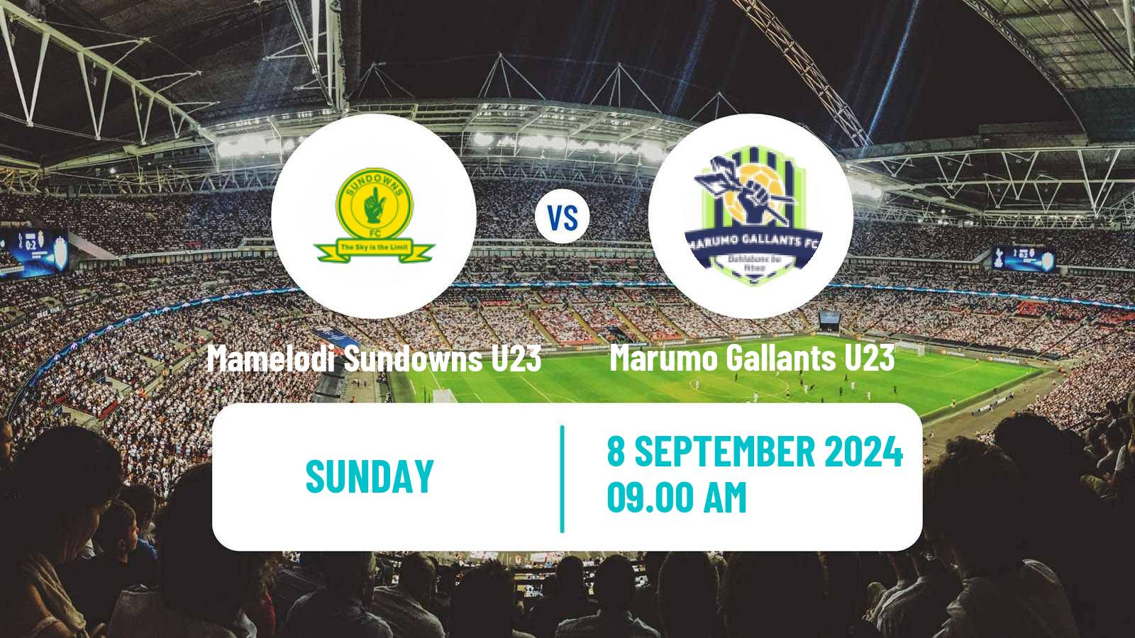 Soccer South African Diski Challenge Mamelodi Sundowns U23 - Marumo Gallants U23