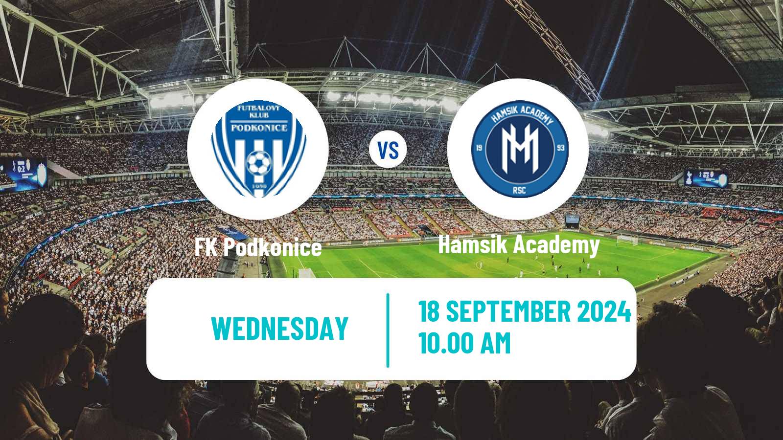 Soccer Slovak 3 Liga West Podkonice - Hamsik Academy