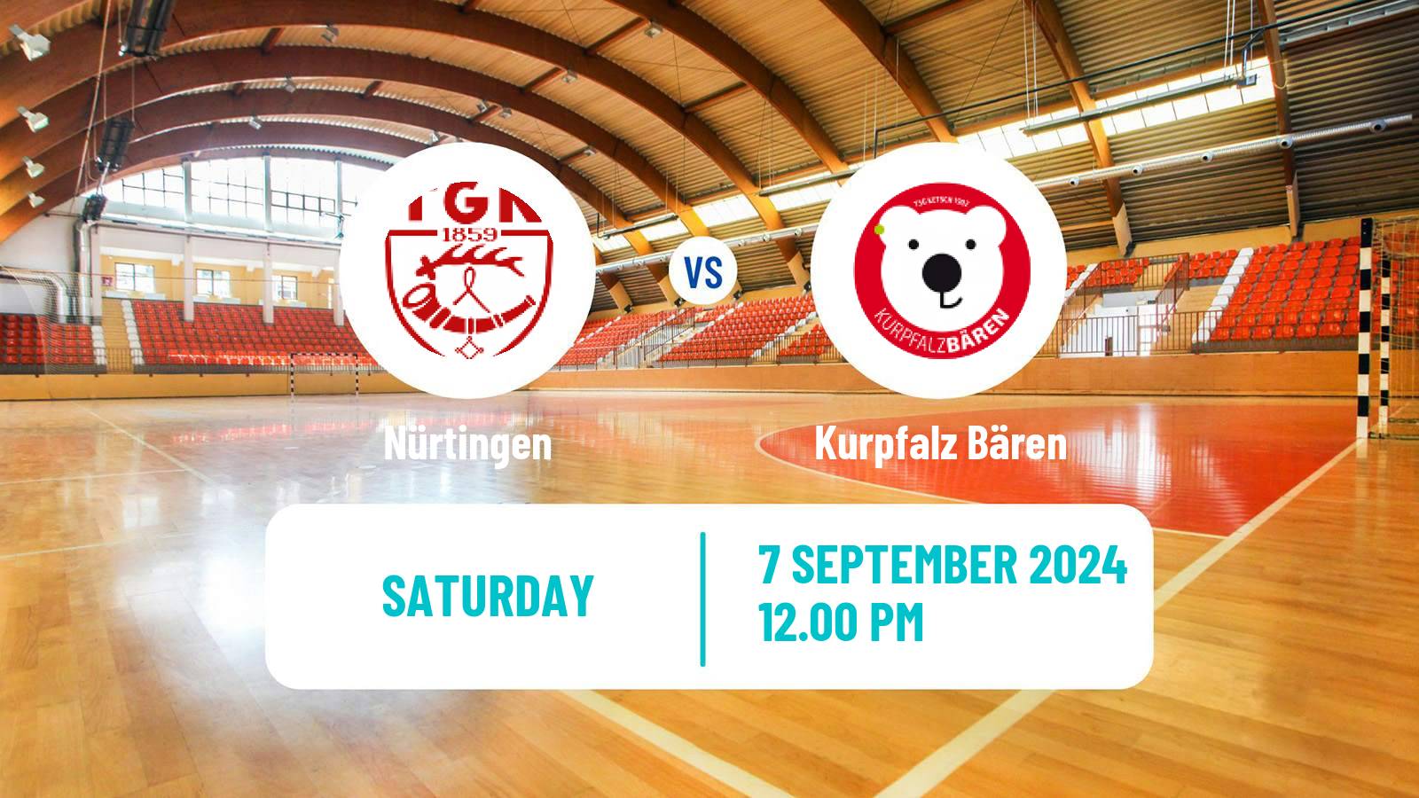 Handball German 2 Bundesliga Handball Women Nürtingen - Kurpfalz Bären