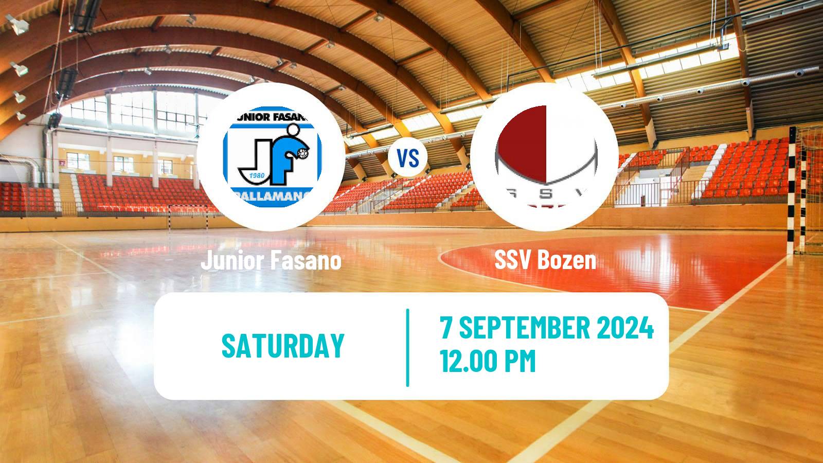 Handball Italian Serie A Handball Junior Fasano - SSV Bozen