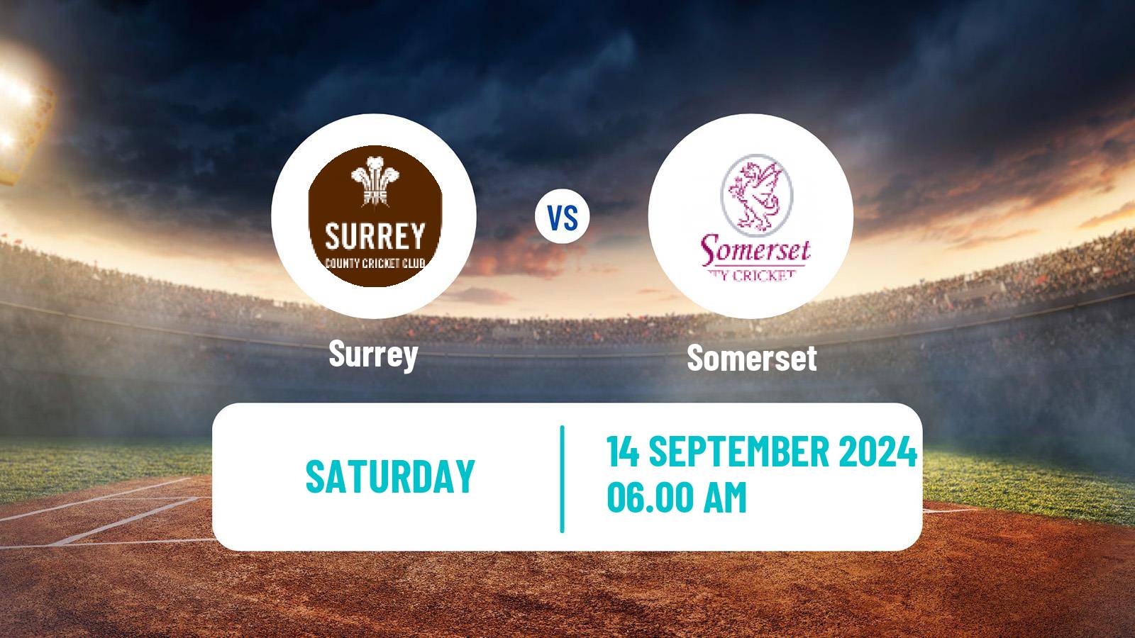 Cricket Vitality Blast Surrey - Somerset