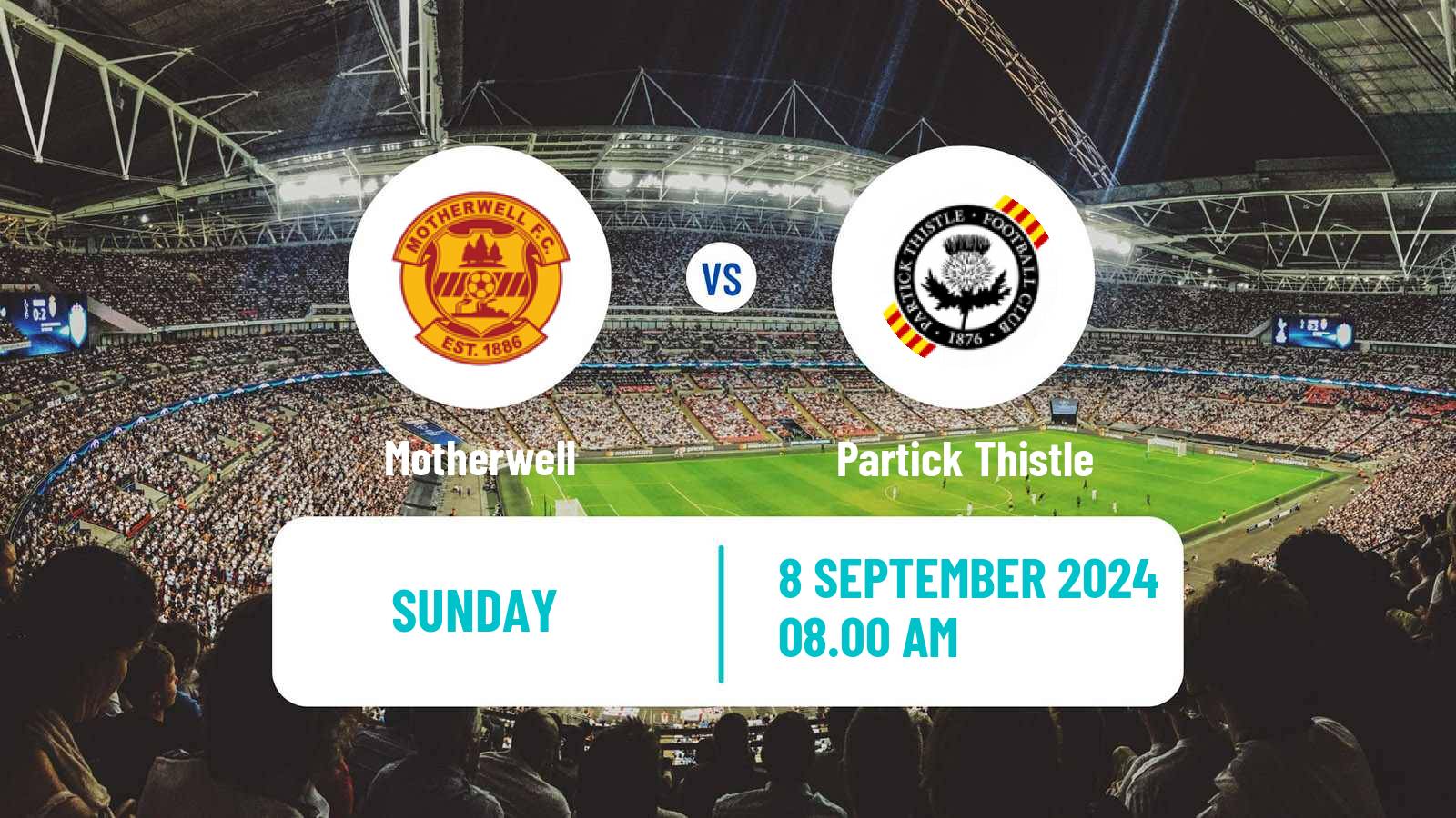 Soccer Scottish SWPL 1 Women Motherwell - Partick Thistle