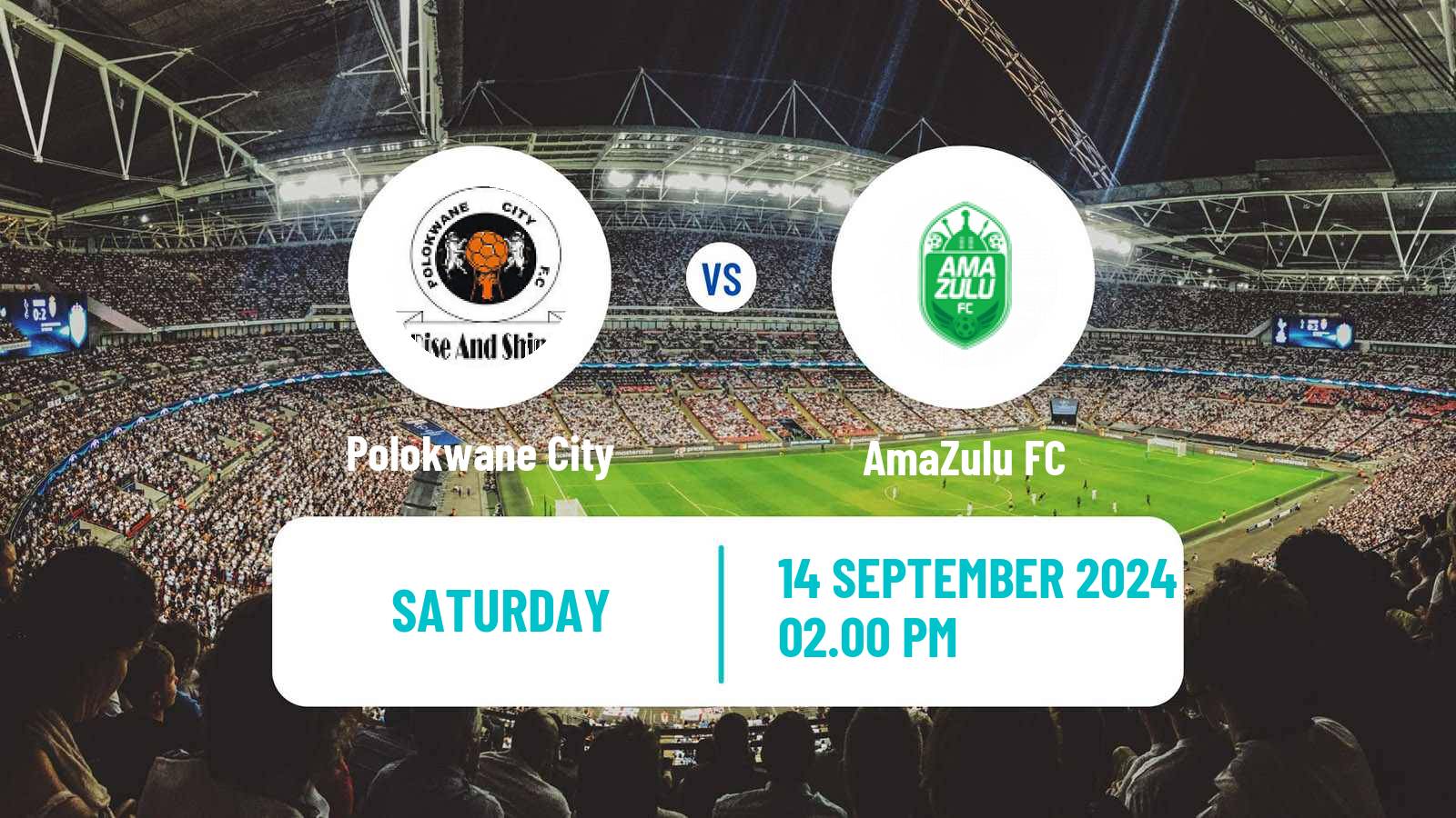 Soccer South African Premier Soccer League Polokwane City - AmaZulu