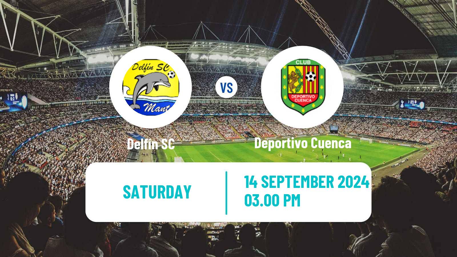 Soccer Ecuadorian Liga Pro Delfín - Deportivo Cuenca