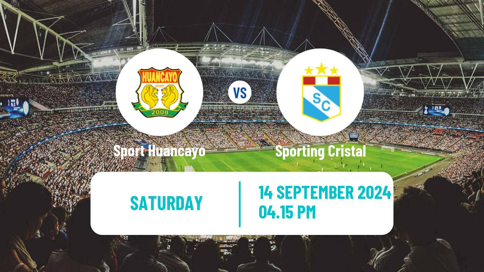 Soccer Peruvian Liga 1 Sport Huancayo - Sporting Cristal