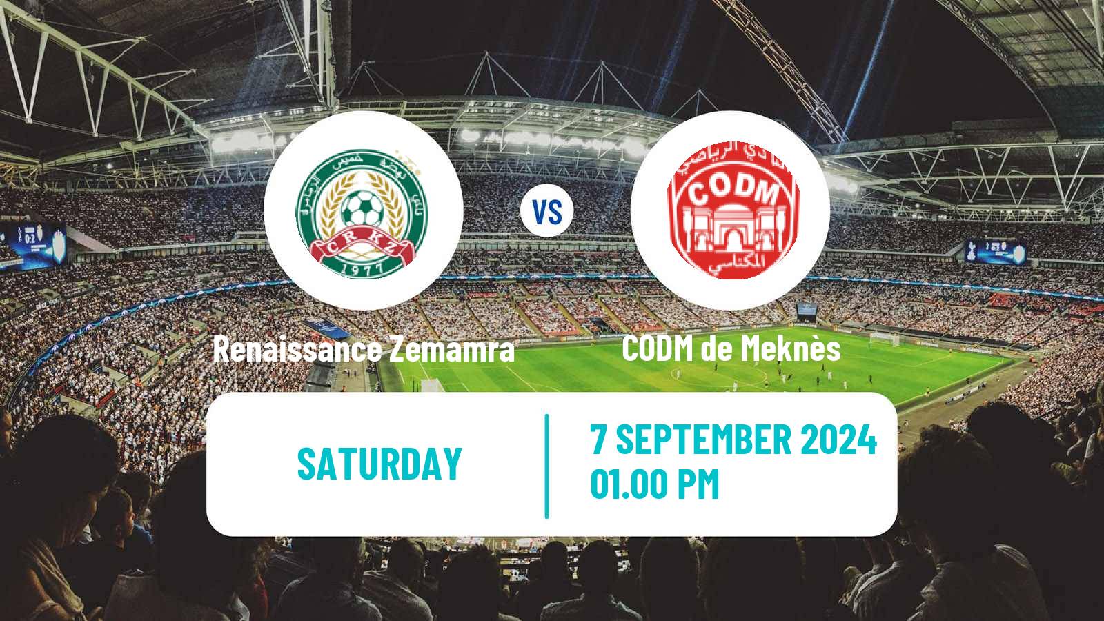 Soccer Moroccan Excellence Cup Renaissance Zemamra - CODM de Meknès