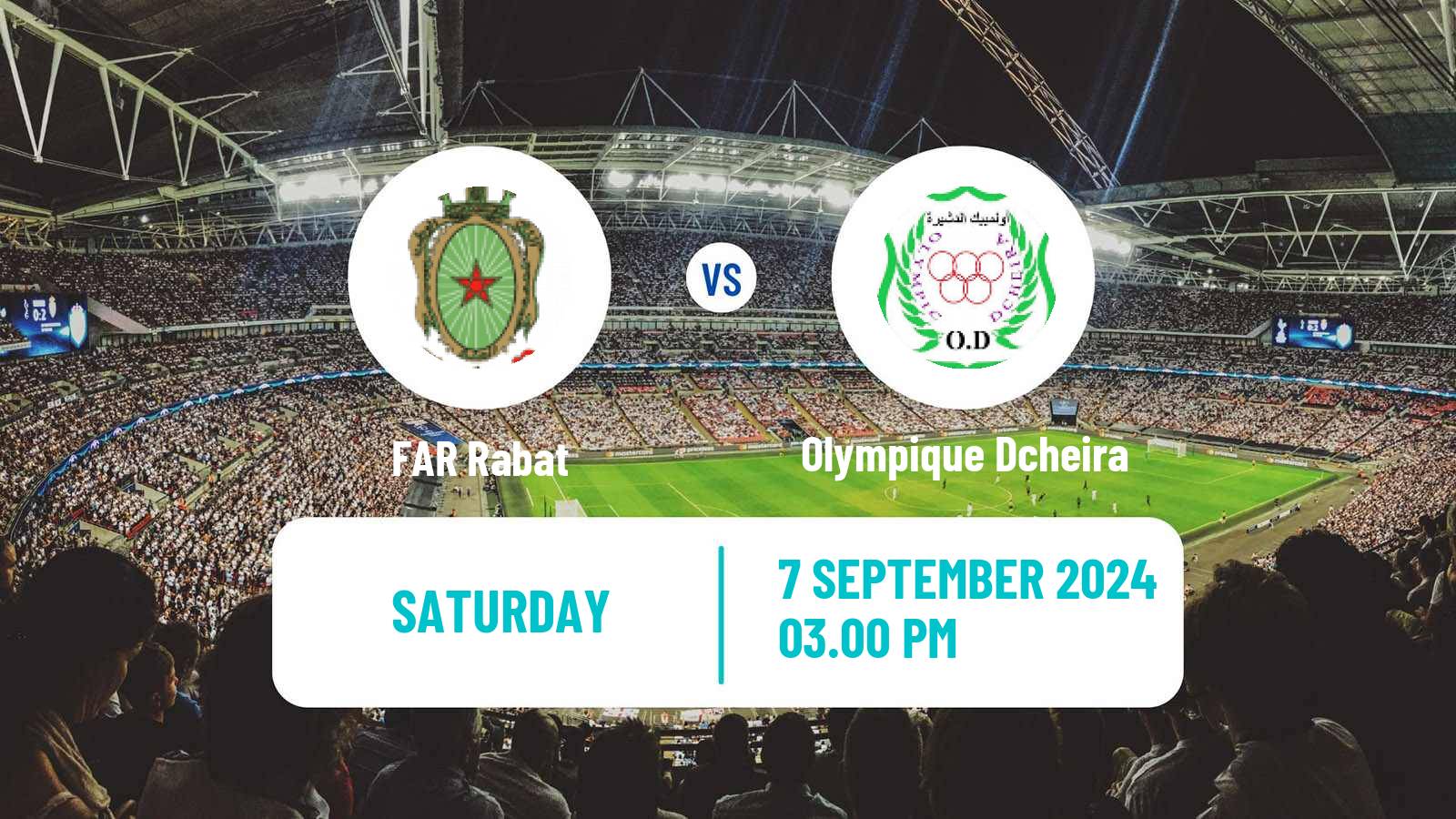 Soccer Moroccan Excellence Cup FAR Rabat - Olympique Dcheira