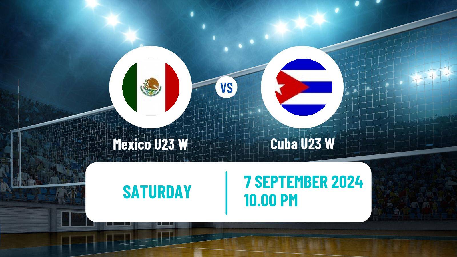 Volleyball Pan-American Cup U23 Volleyball Women Mexico U23 W - Cuba U23 W