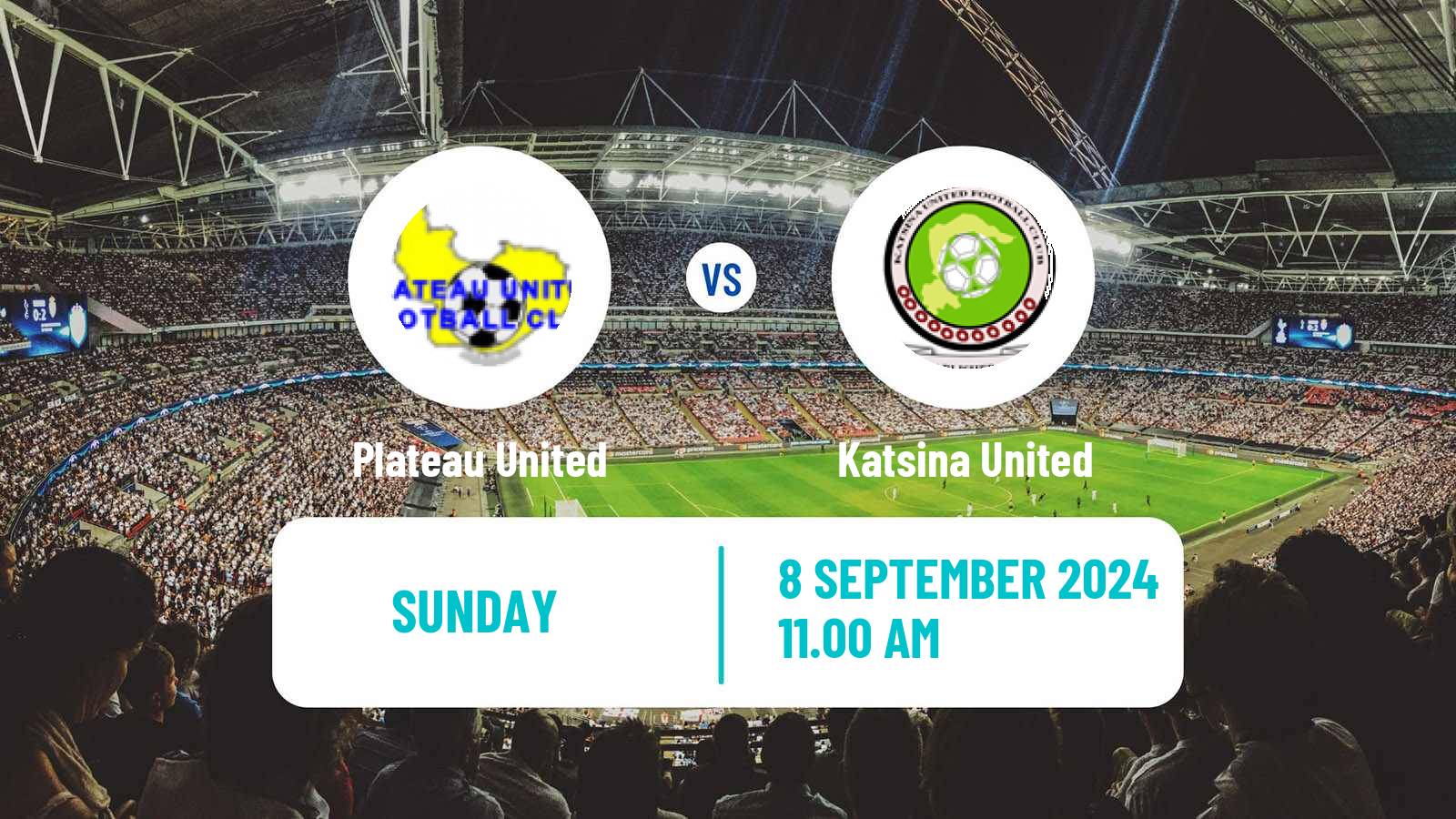 Soccer Nigerian Premier League Plateau United - Katsina United