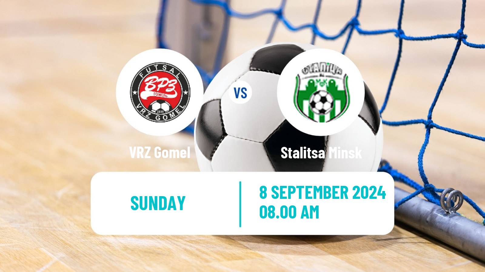 Futsal Belarusian Premier League Futsal VRZ Gomel - Stalitsa Minsk