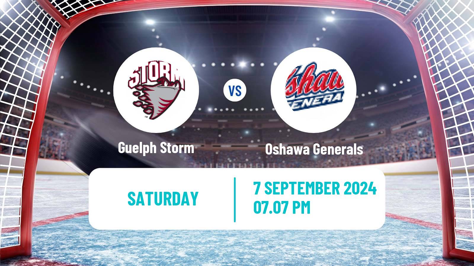 Hockey OHL Guelph Storm - Oshawa Generals