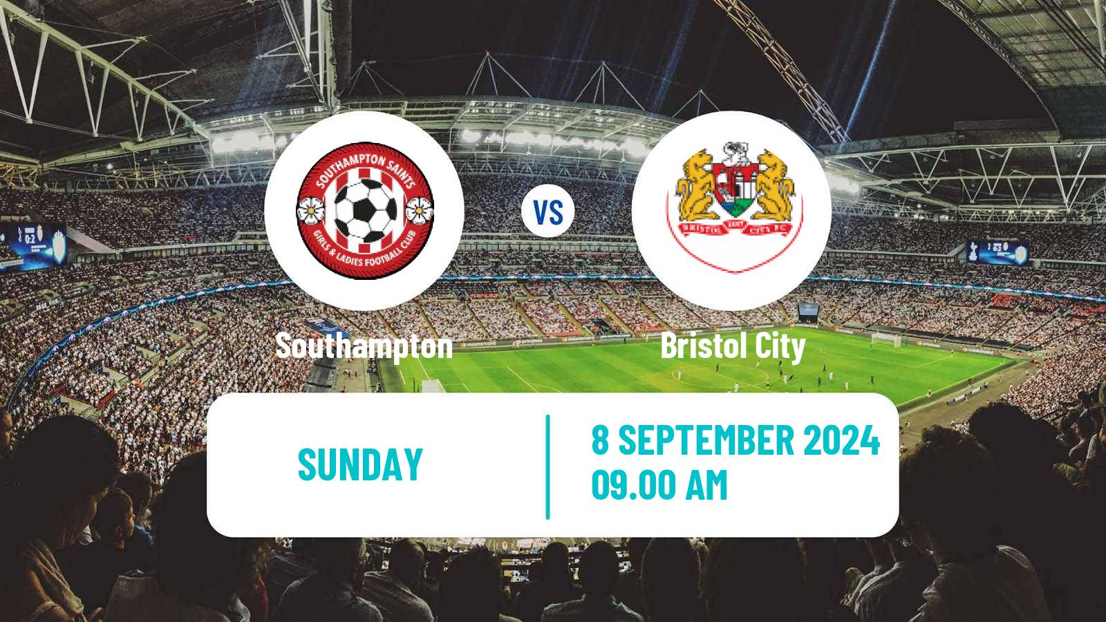 Soccer English Women Championship Southampton - Bristol City