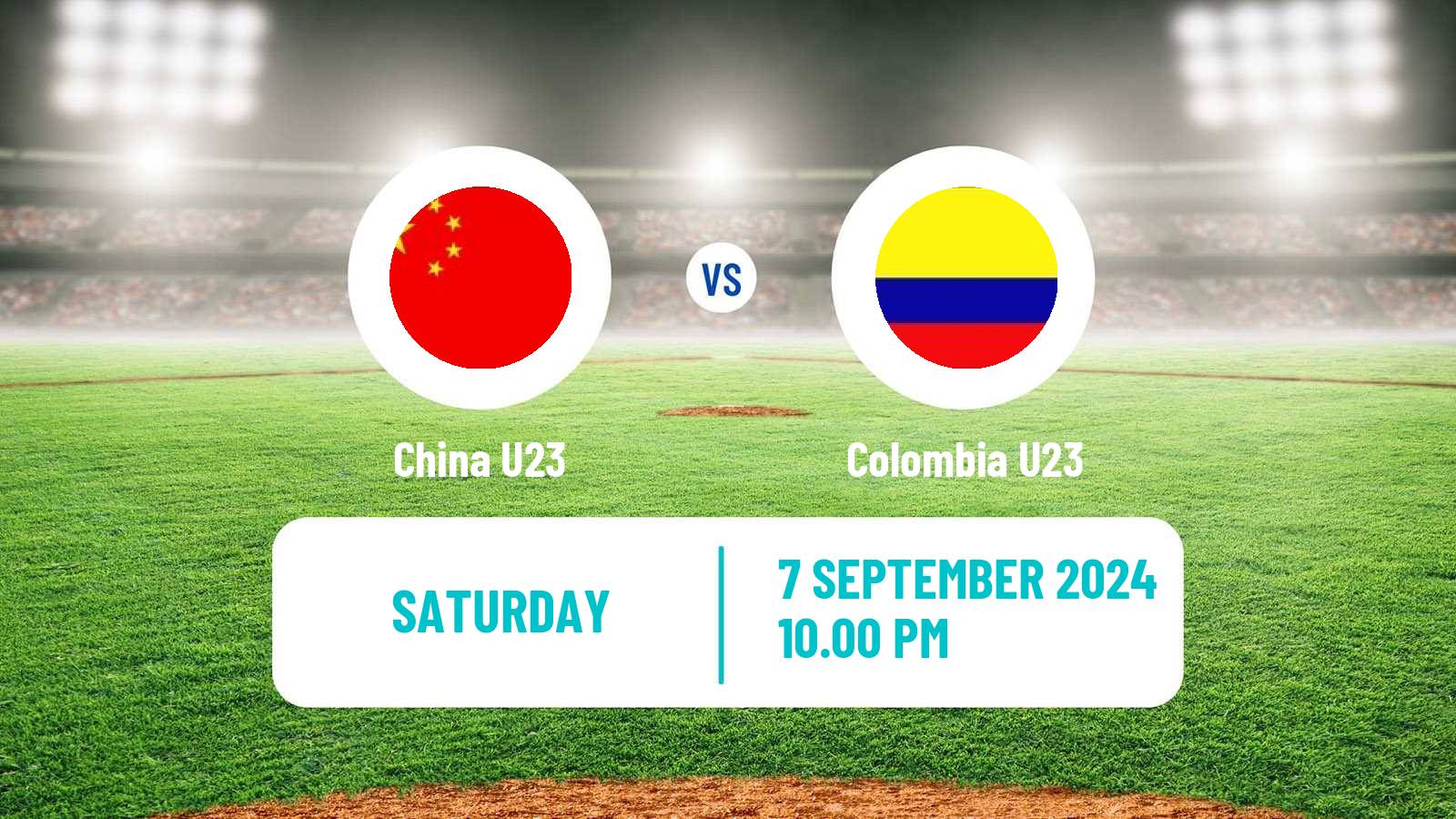 Baseball World Cup U23 Baseball China U23 - Colombia U23