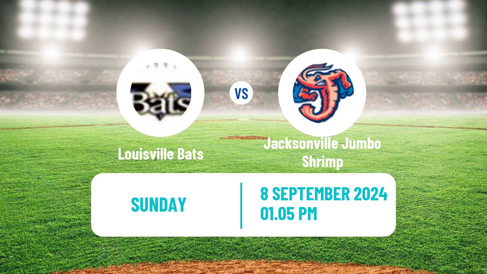 Baseball IL Louisville Bats - Jacksonville Jumbo Shrimp