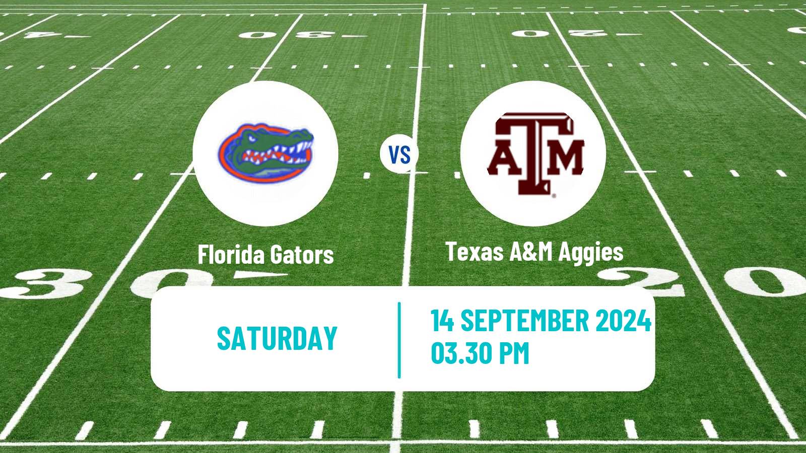 American football NCAA College Football Florida Gators - Texas A&M Aggies