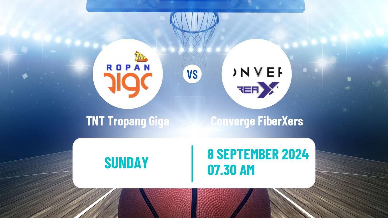 Basketball Philippines - Governors Cup TNT Tropang Giga - Converge FiberXers