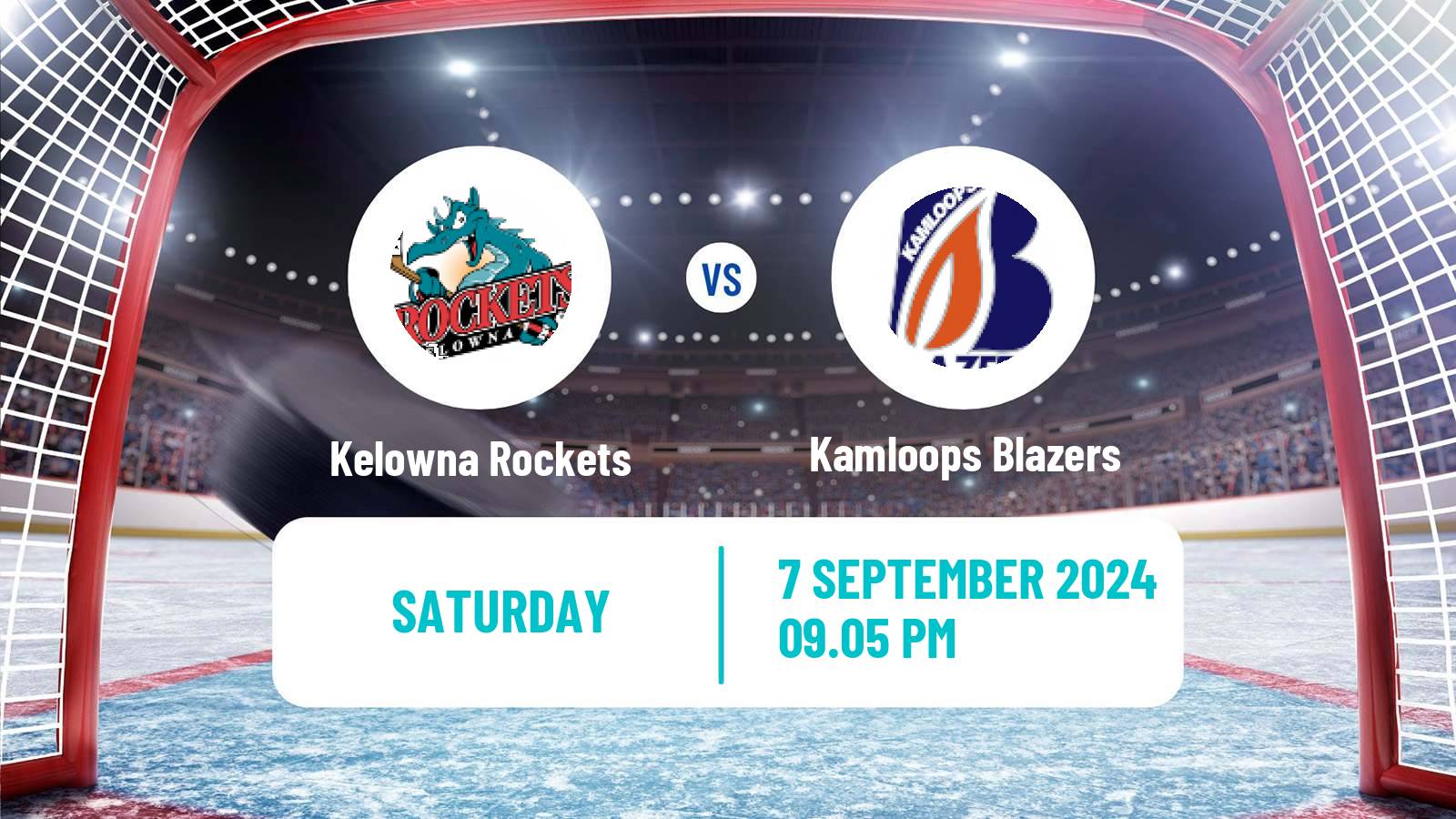 Hockey WHL Kelowna Rockets - Kamloops Blazers