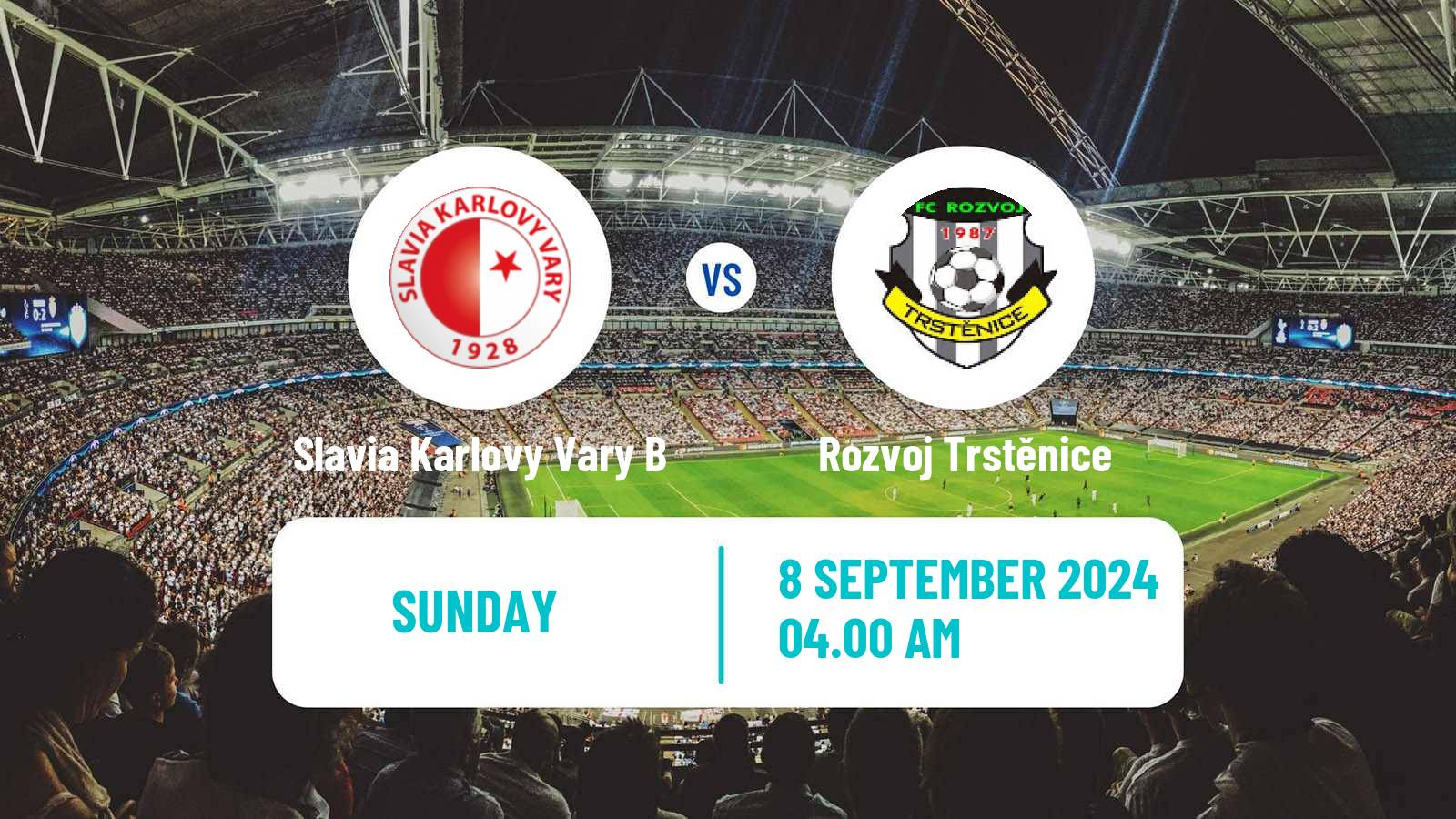 Soccer Czech Karlovarsky KP Slavia Karlovy Vary B - Rozvoj Trstěnice