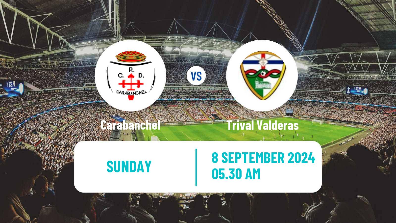 Soccer Spanish Tercera RFEF - Group 7 Carabanchel - Trival Valderas