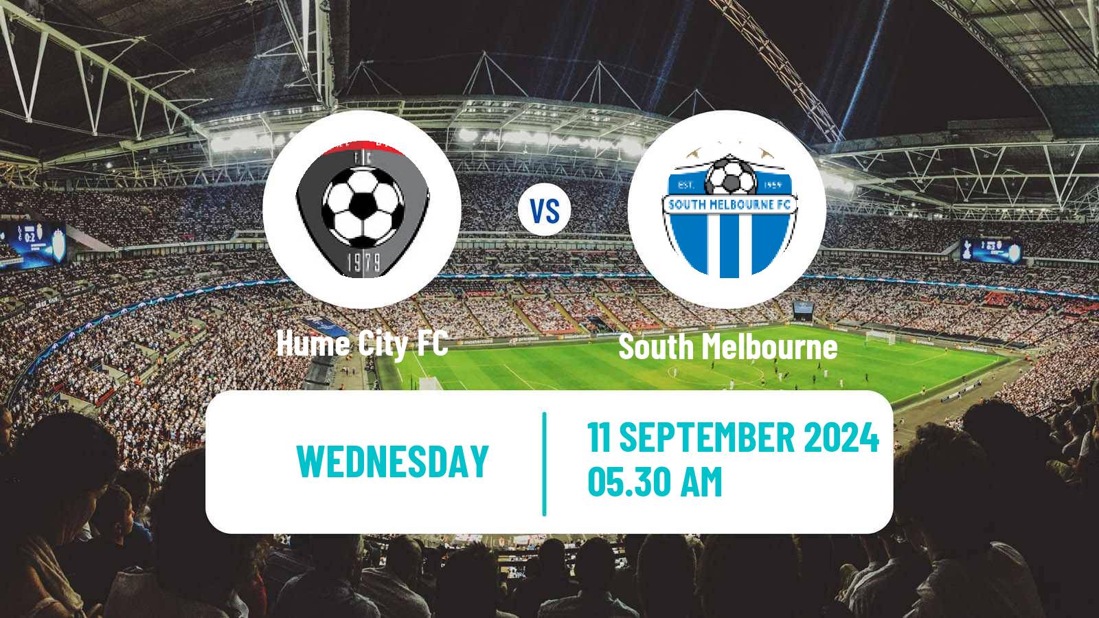 Soccer Australian Cup Hume City - South Melbourne