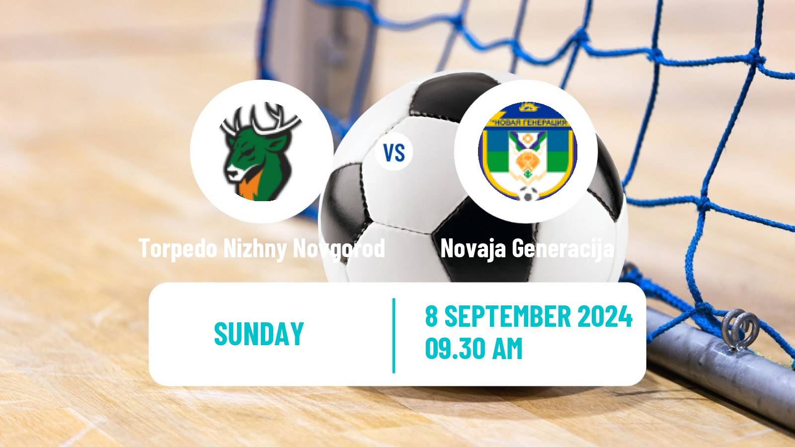 Futsal Russian Super Liga Futsal Torpedo Nizhny Novgorod - Novaja Generacija