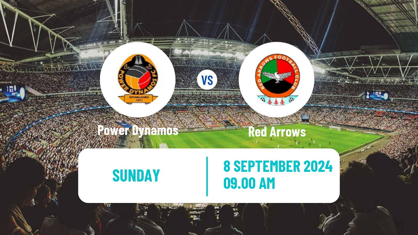 Soccer Zambian Premier League Power Dynamos - Red Arrows