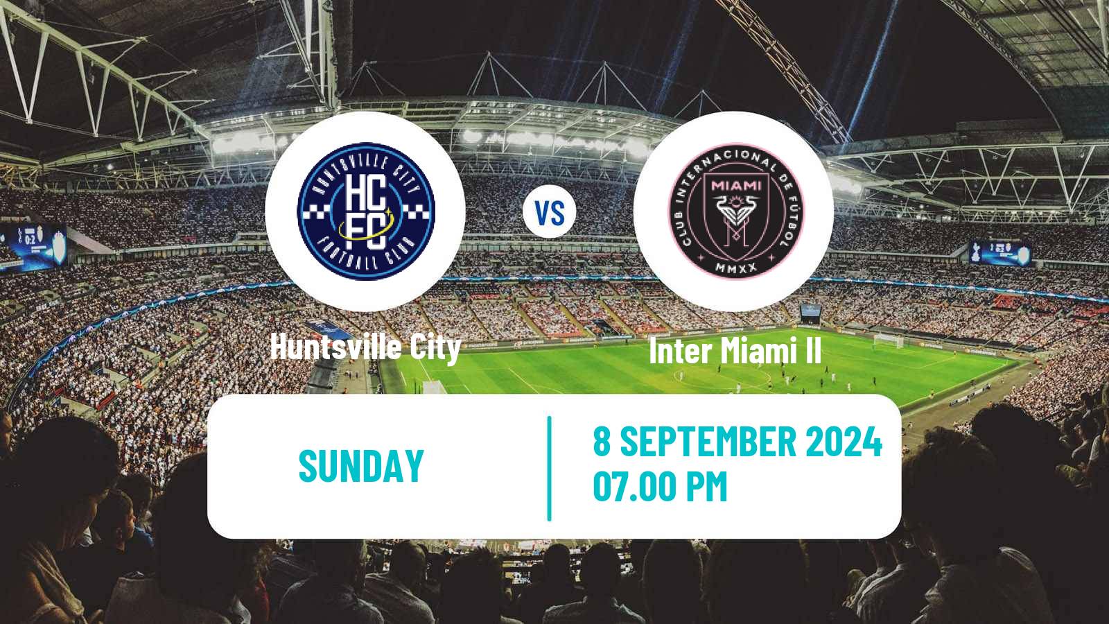 Soccer MLS Next Pro Huntsville City - Inter Miami II