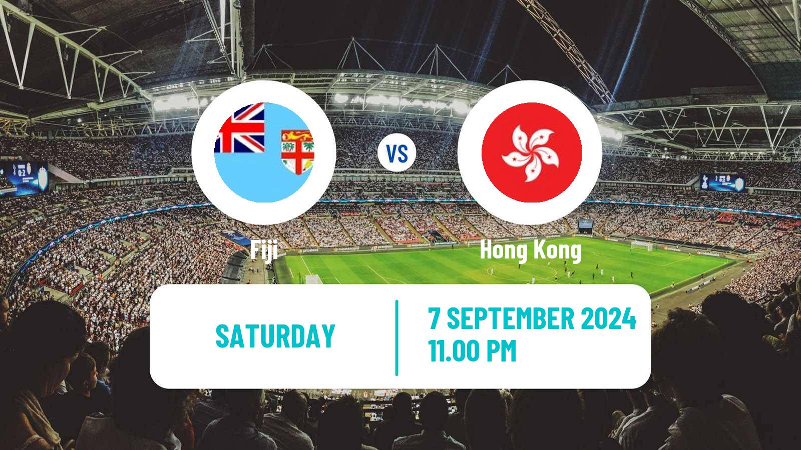 Soccer Friendly Fiji - Hong Kong