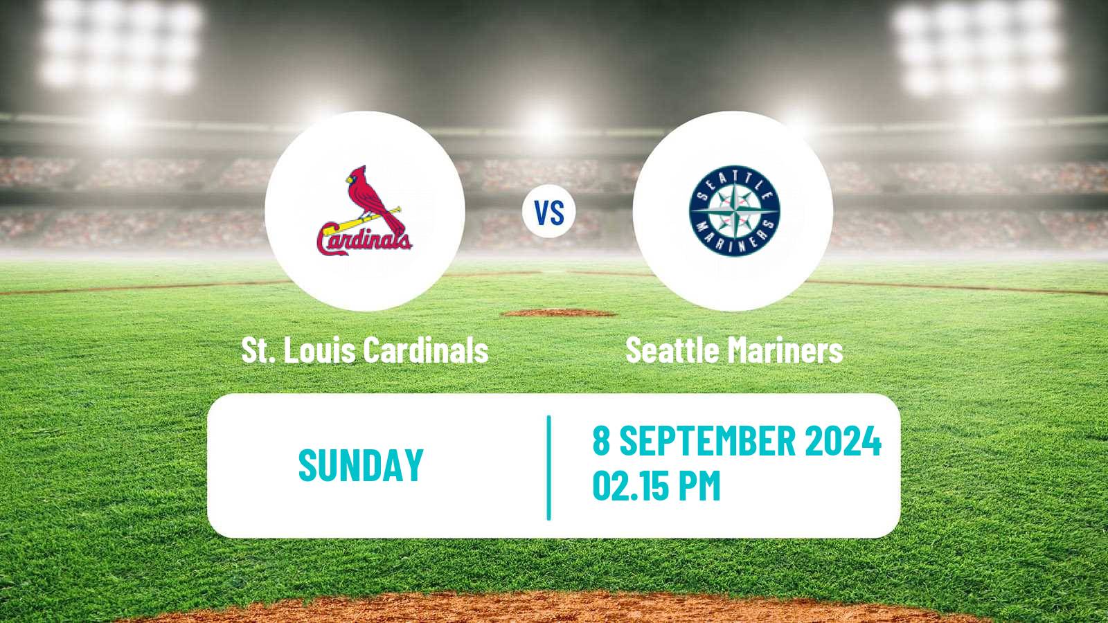 Baseball MLB St. Louis Cardinals - Seattle Mariners