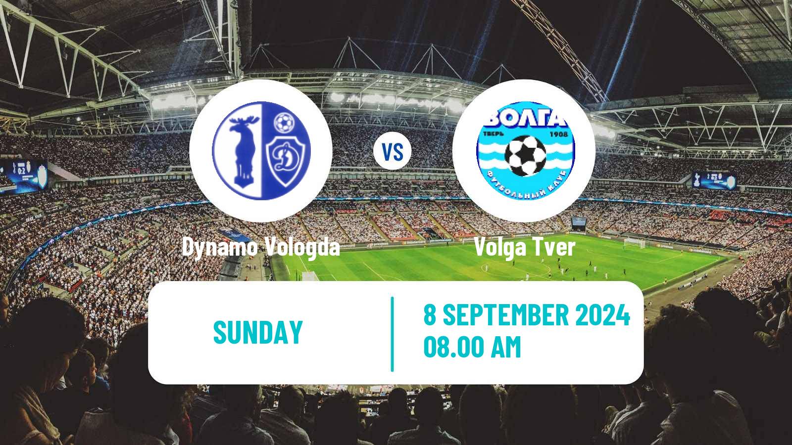 Soccer FNL 2 Division B Group 2 Dynamo Vologda - Volga Tver