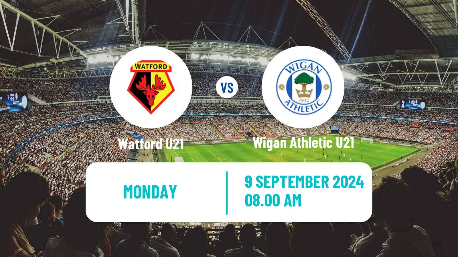 Soccer English Professional Development League Watford U21 - Wigan Athletic U21